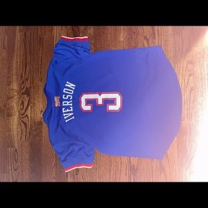 Allen Iverson Philadelphia 76ers NBA All Stars